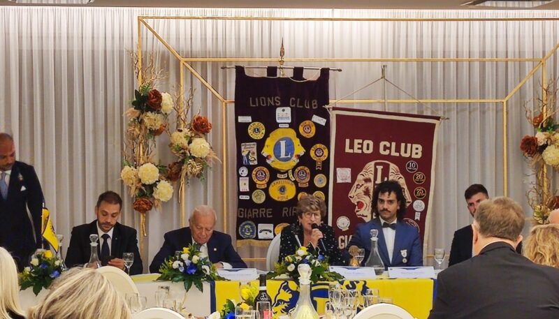 “ Lions e Leo Club Giarre – Riposto in cerimonia congiunta”