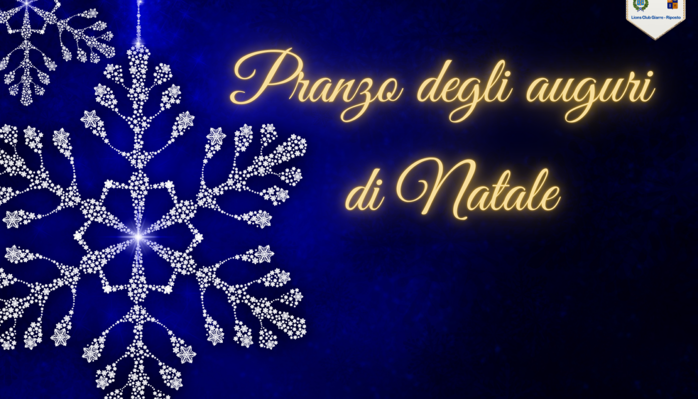 Pranzo degli auguri di Natale