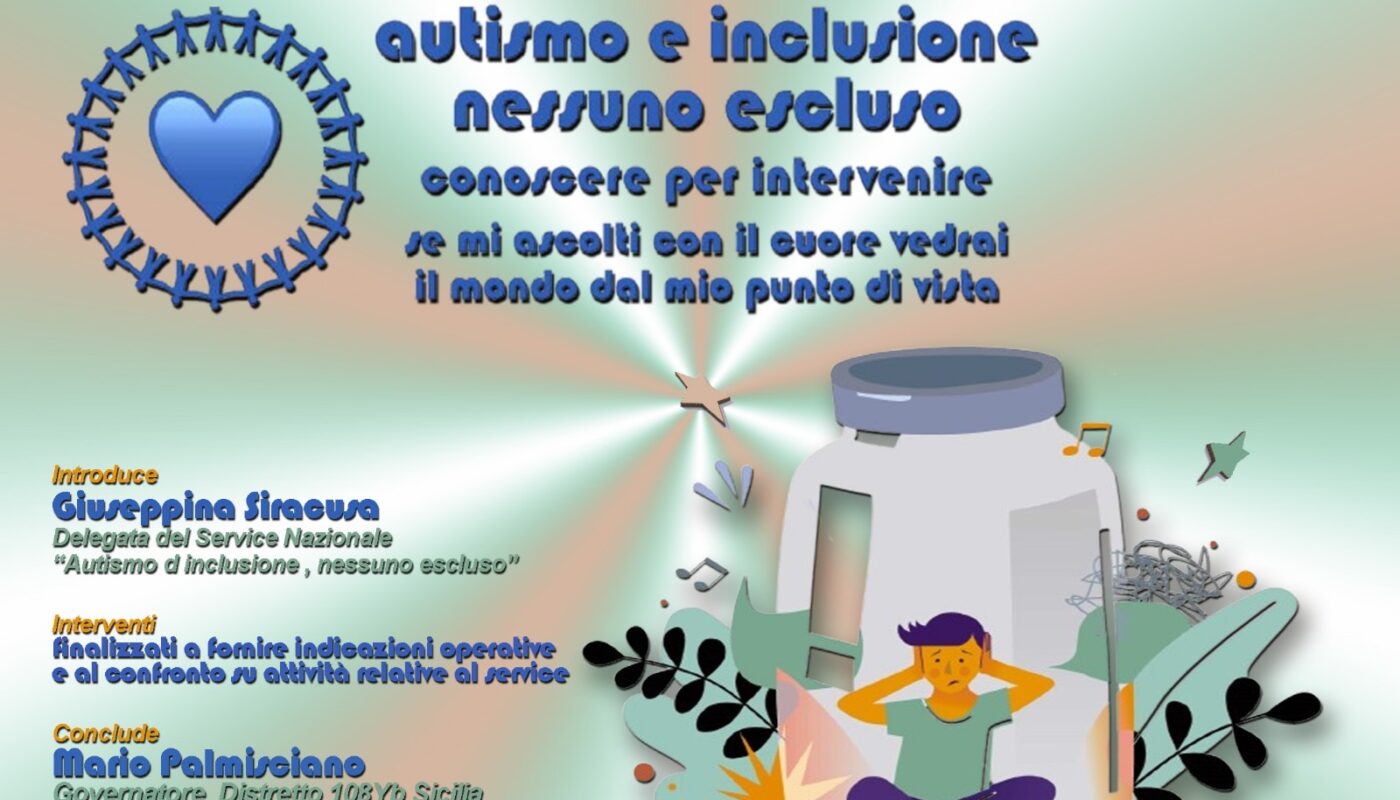 Webinar: Autismo e inclusione… 27 gennaio su zoom